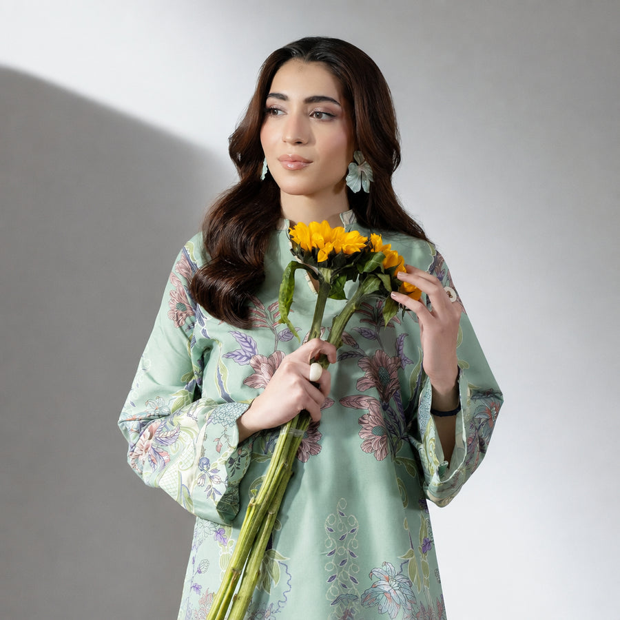 Meerak Stitched 2 Piece Printed Suit - Set 2