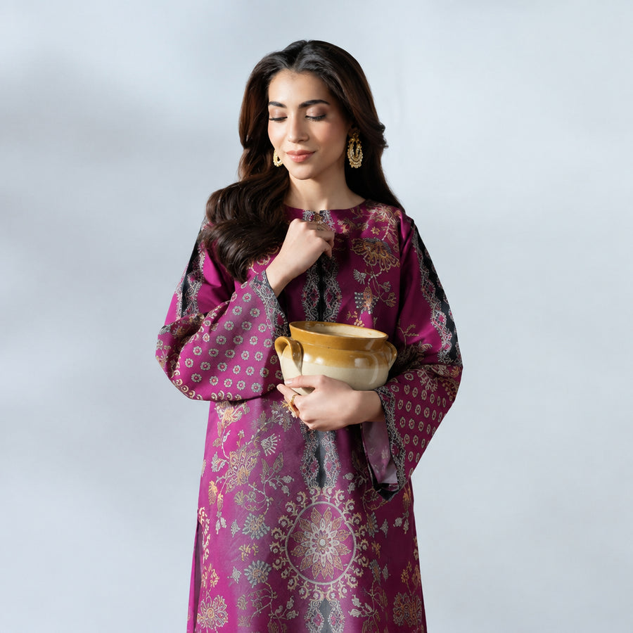 Meerak Stitched 2 Piece Printed Suit - Set 6