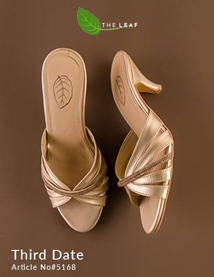 The Leaf Third Date Golden Heels