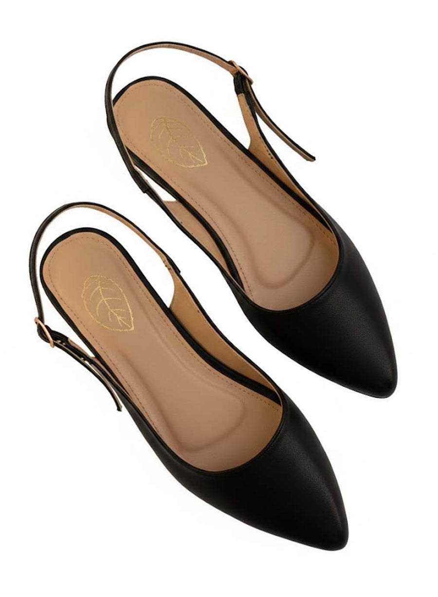 Love Bird Mules Sandals Black