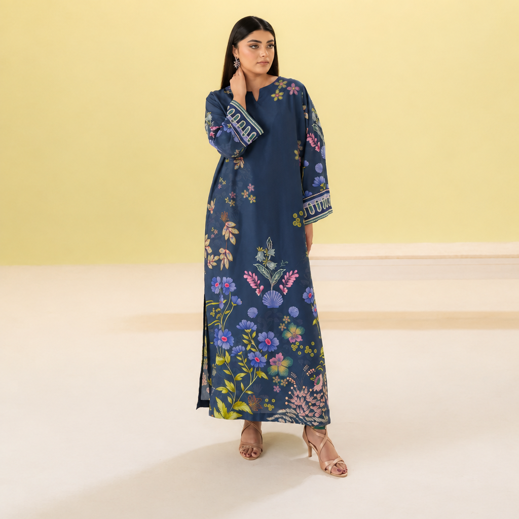 Meerak Stitched 2 Piece Printed Suit - KF-10