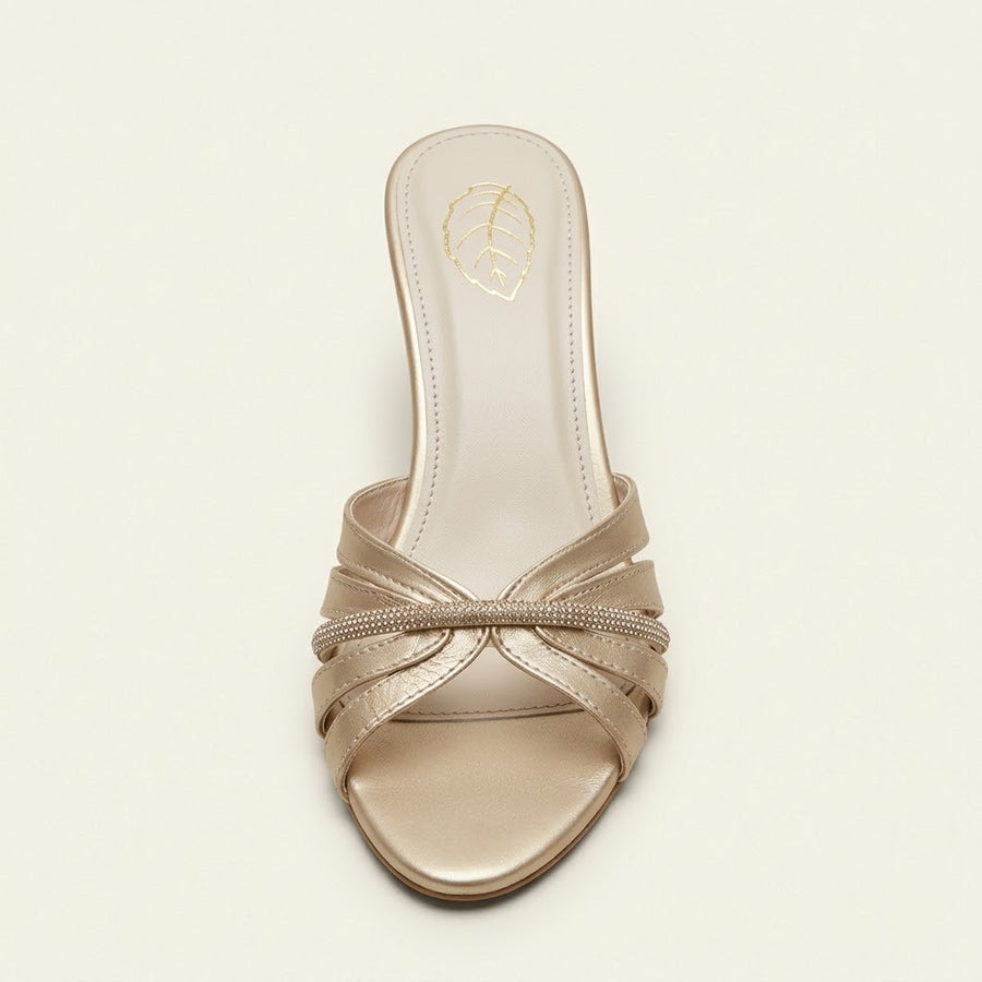 The Leaf Third Date Golden Heels