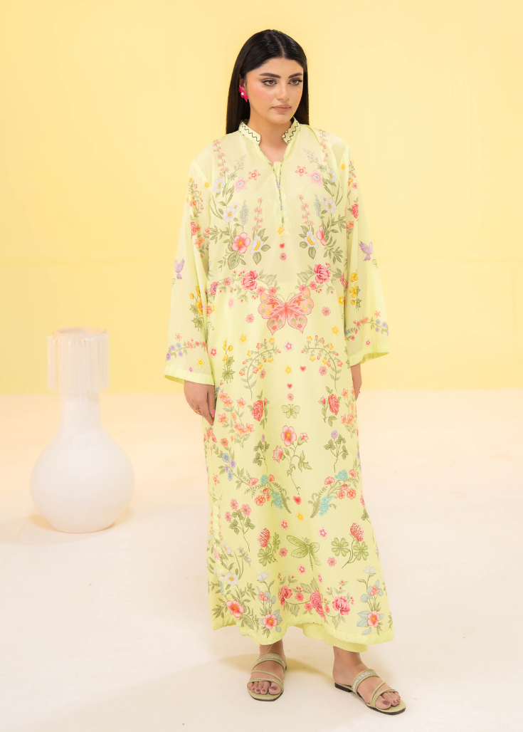 Meerak Stitched 2 Piece Printed Suit - KF-11