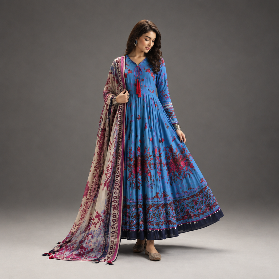 MH Clothing 2 Piece Stitched Causal Wear Suit - Falak Ara