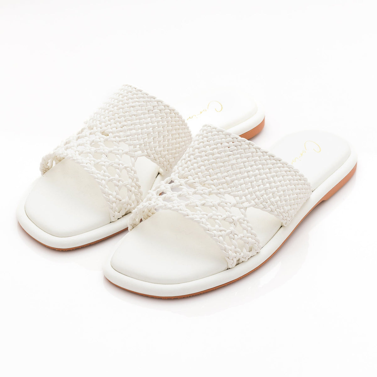 Corio Casual Wear Brianne White Flat