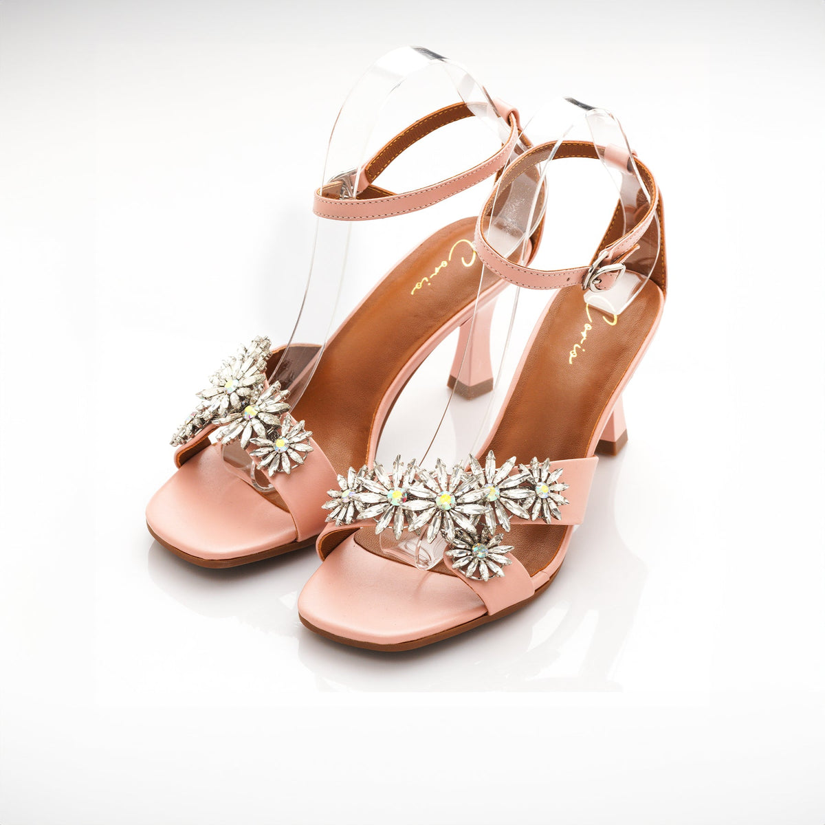 Corio Luxury Wear Rosaline Pink Heel