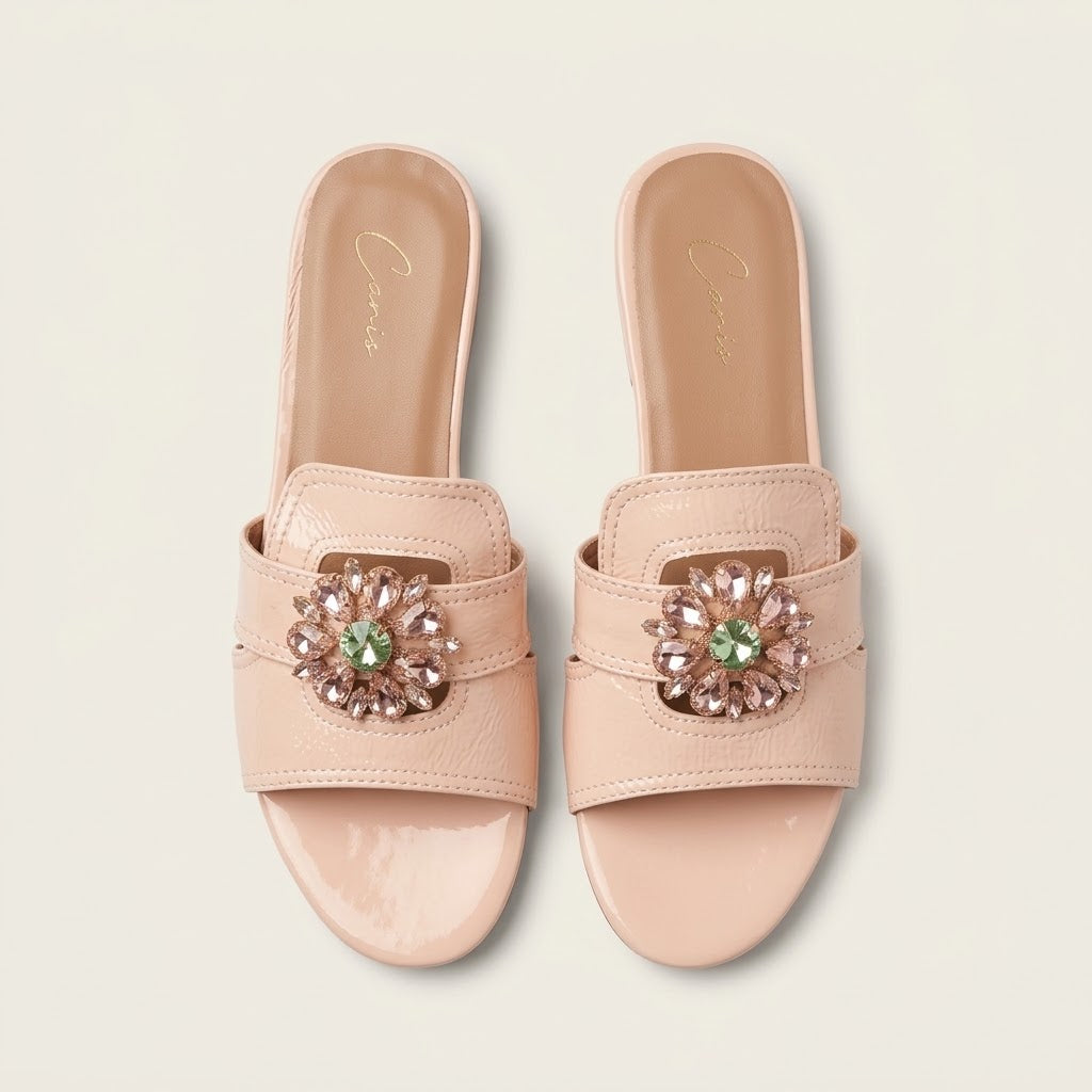 Corio Casual Wear Mirelle Peach Flat