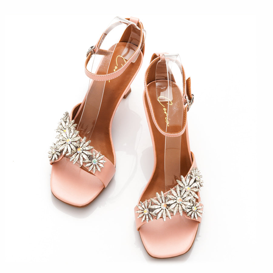 Corio Luxury Wear Rosaline Pink Heel