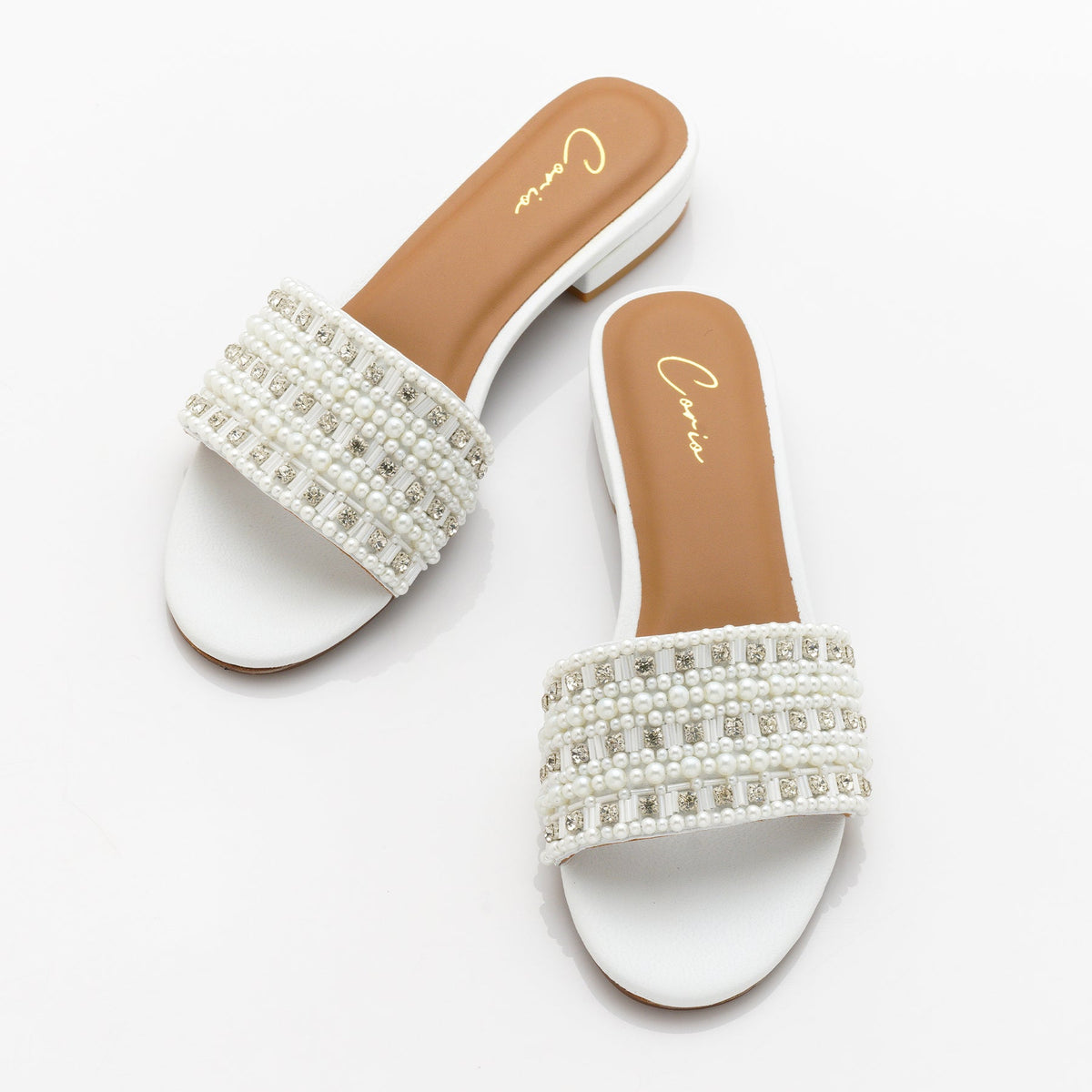 Corio Casual Wear Zyla White Flat