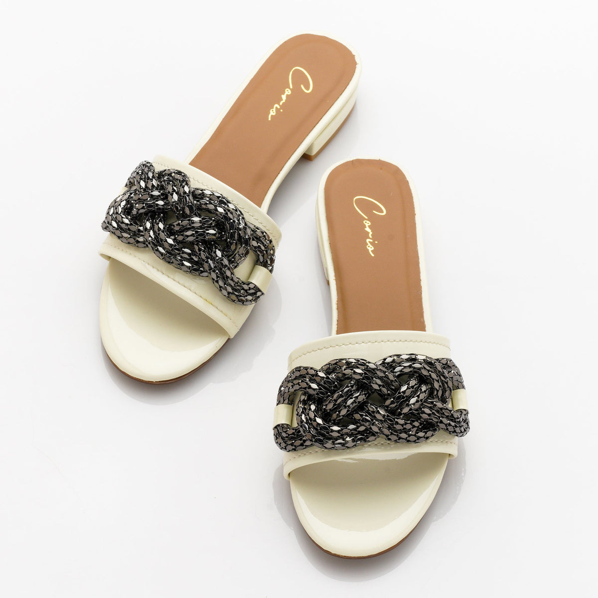 Corio Casual Wear Lunelle White Flat