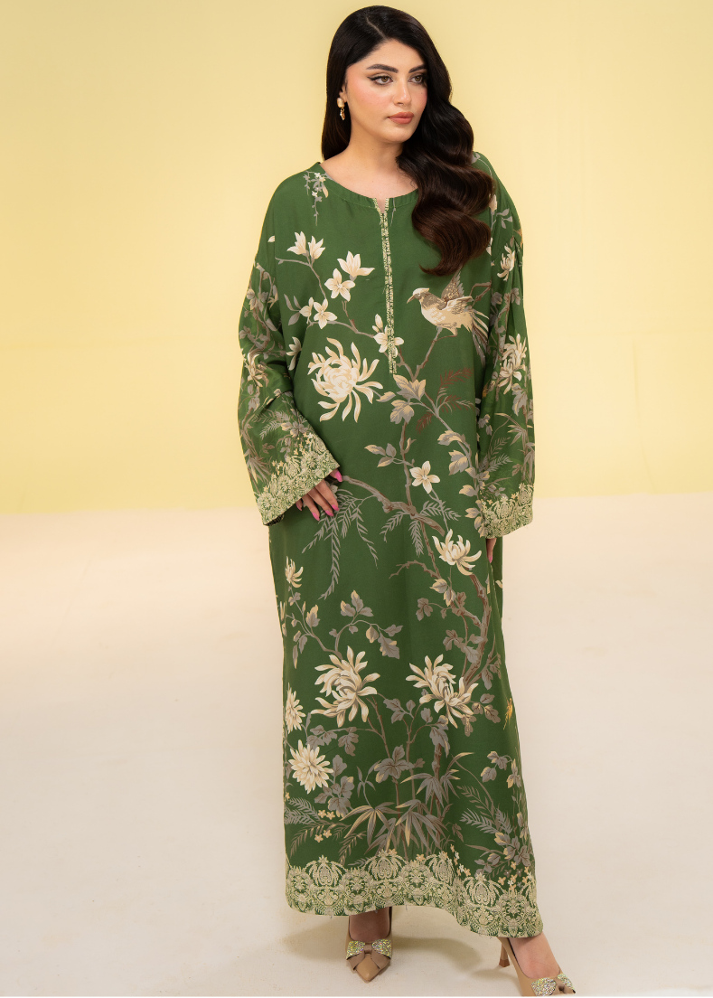Meerak Stitched 2 Piece Printed Suit - KF-12