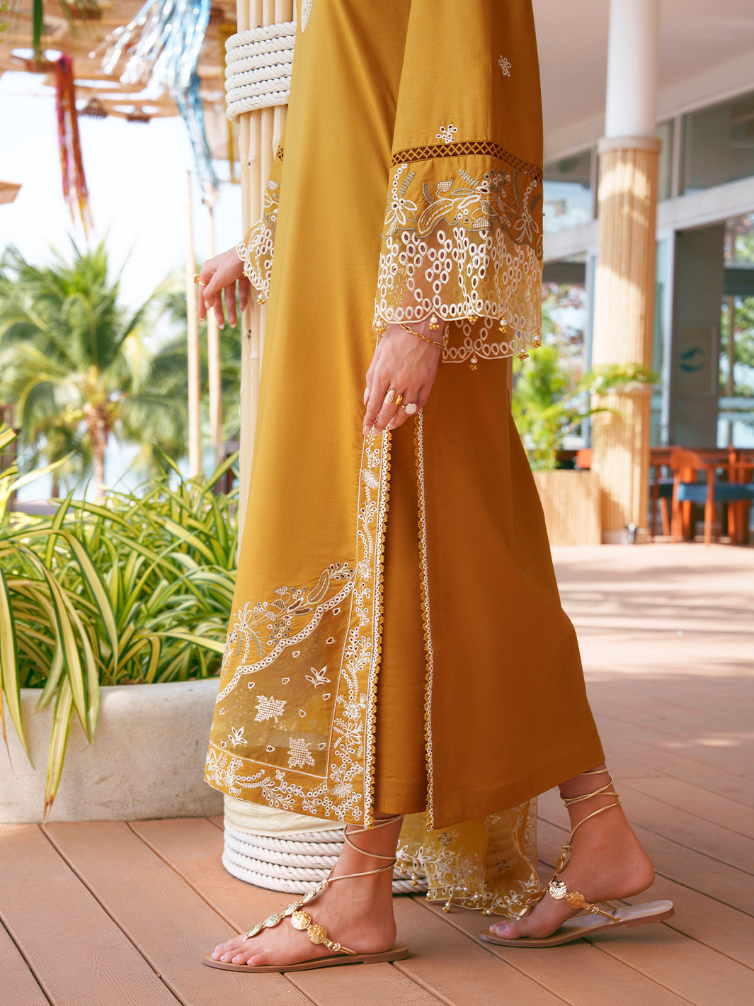 Izel Apparel 3 Piece Unstitched Embroidered Suit Aylin