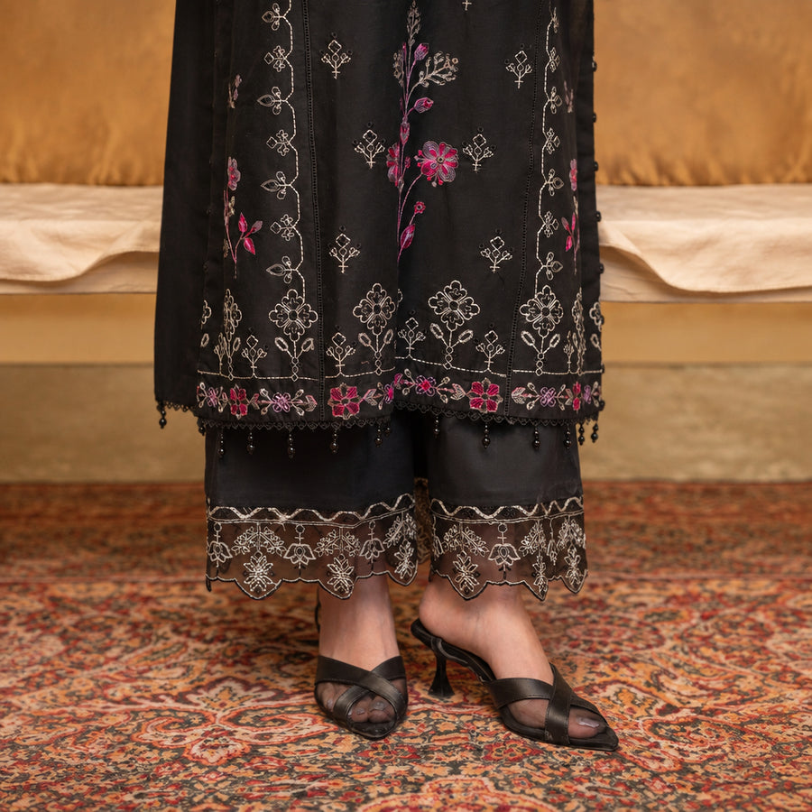 Nayab Studio 3 Piece Stitched Luxury Wear Suit - Ember