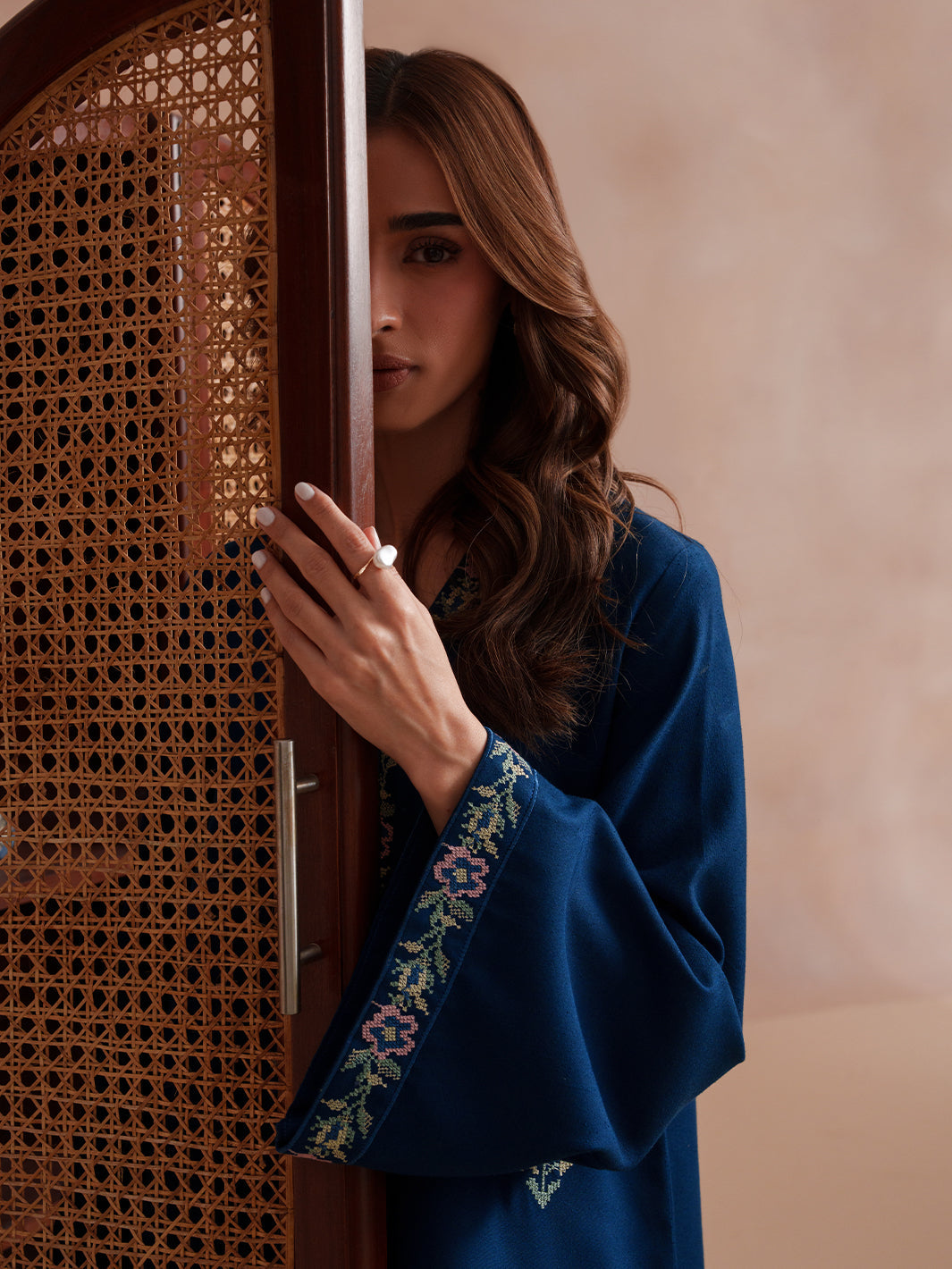 Izel Apparel 3 Piece Stitched Embroidered Suit Elva