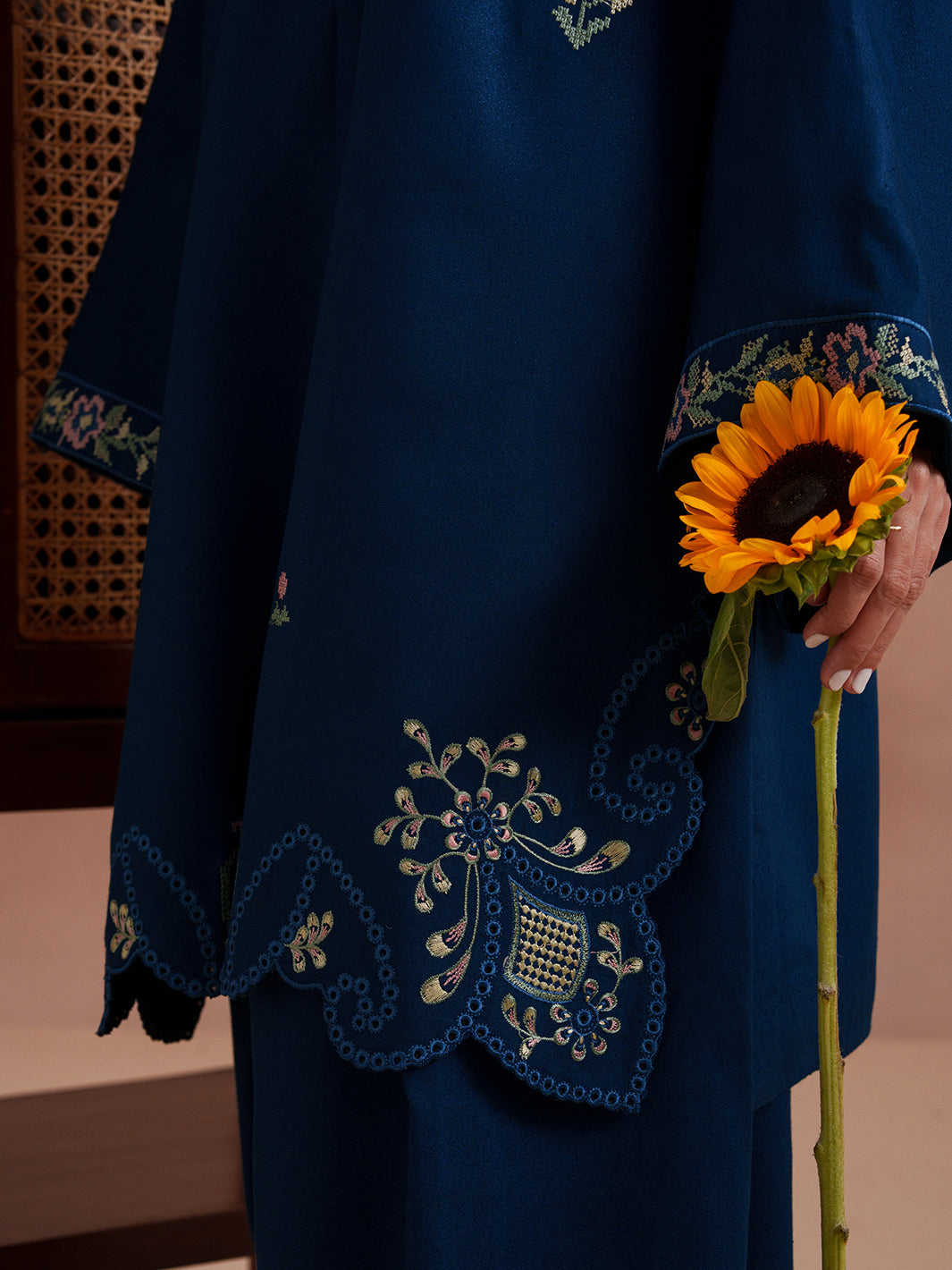 Izel Apparel 3 Piece Stitched Embroidered Suit Elva