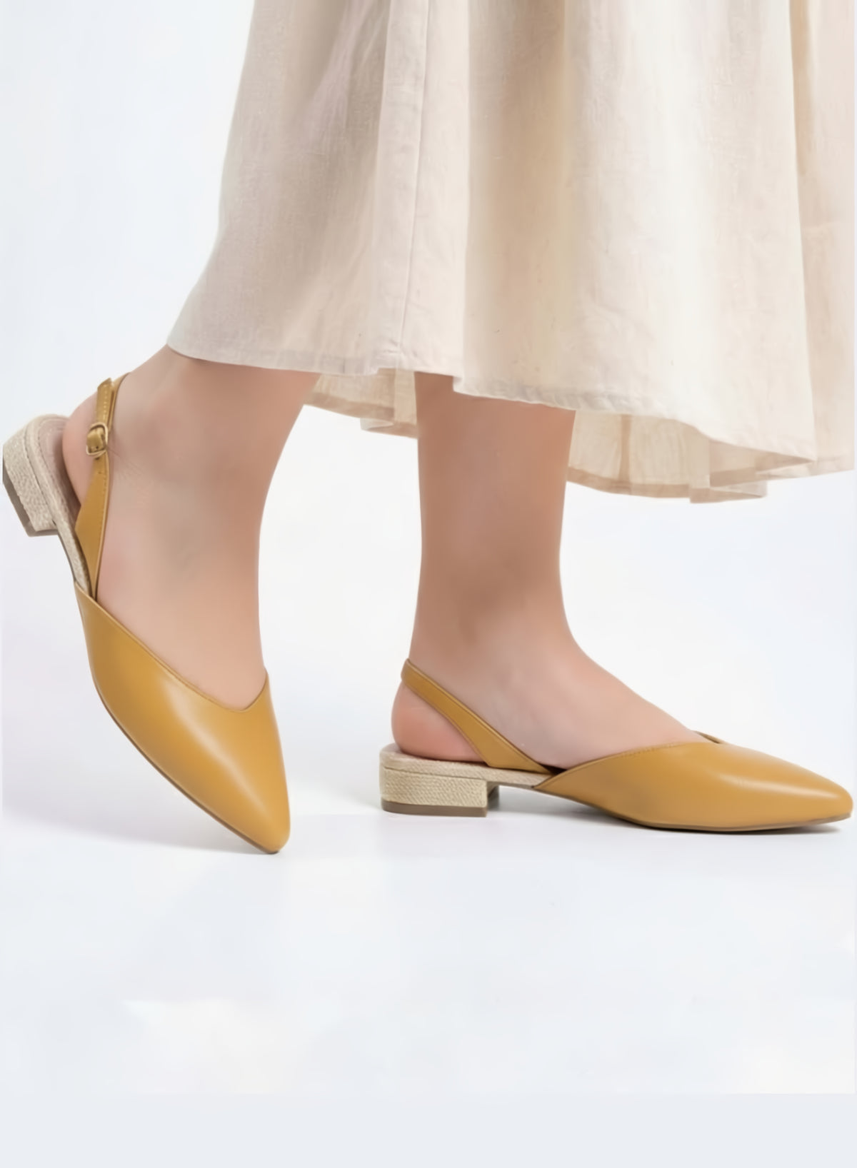 Love Bird Mules Mustard Sandal