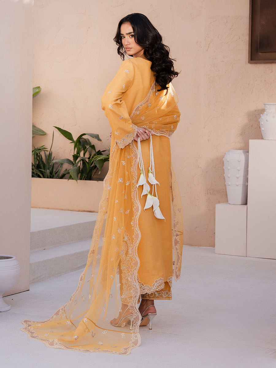 Izel Apparel 3 Piece Stitched Embroidered Suit Oria