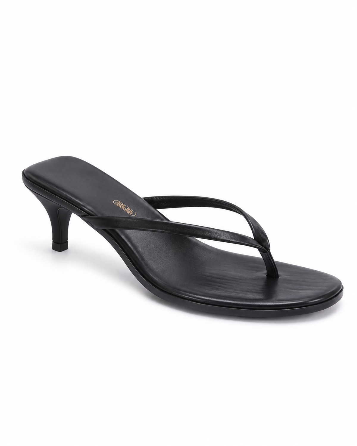The Leaf Soar Black Heels