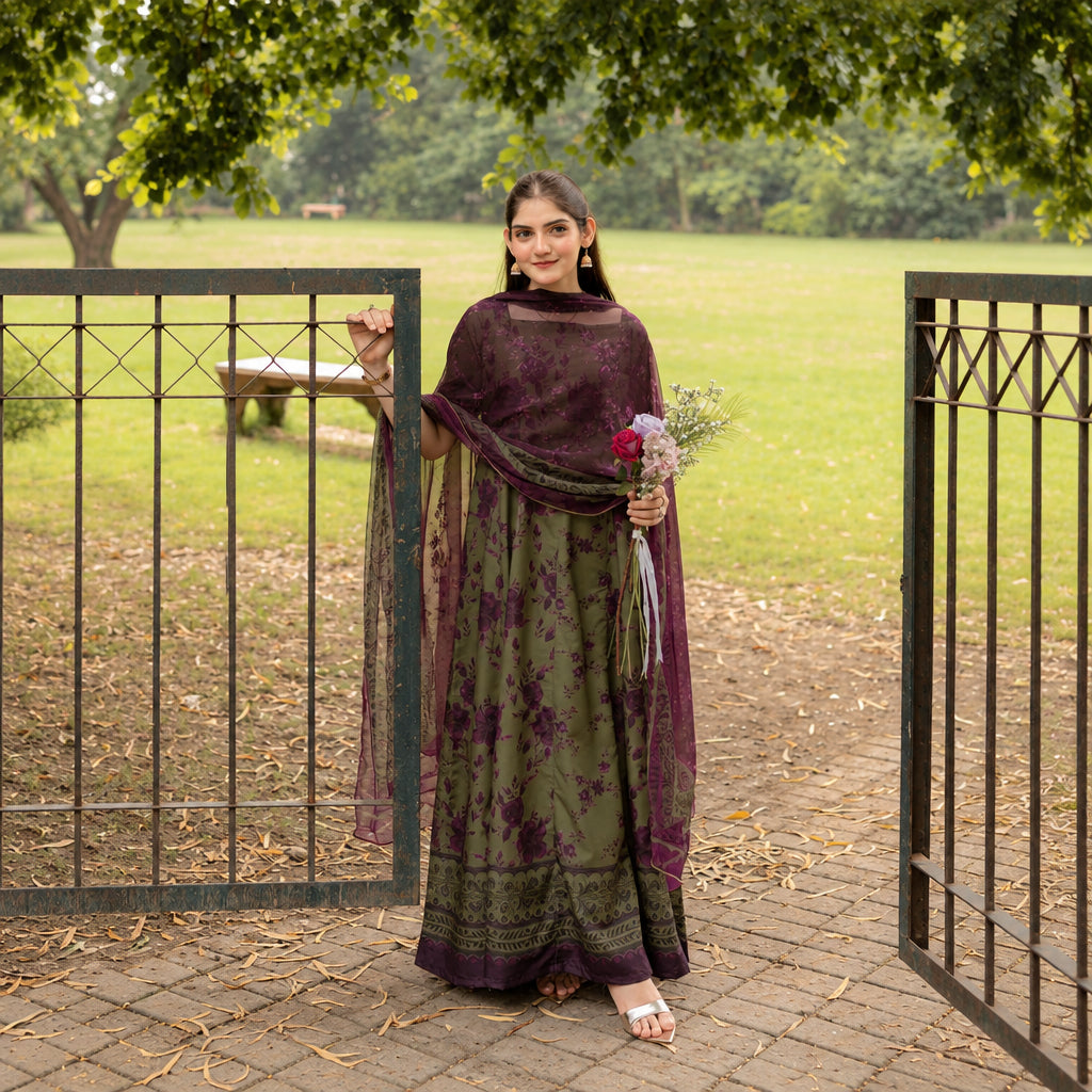 MH Clothing 2 Piece Stitched Causal Wear Suit - Ayra