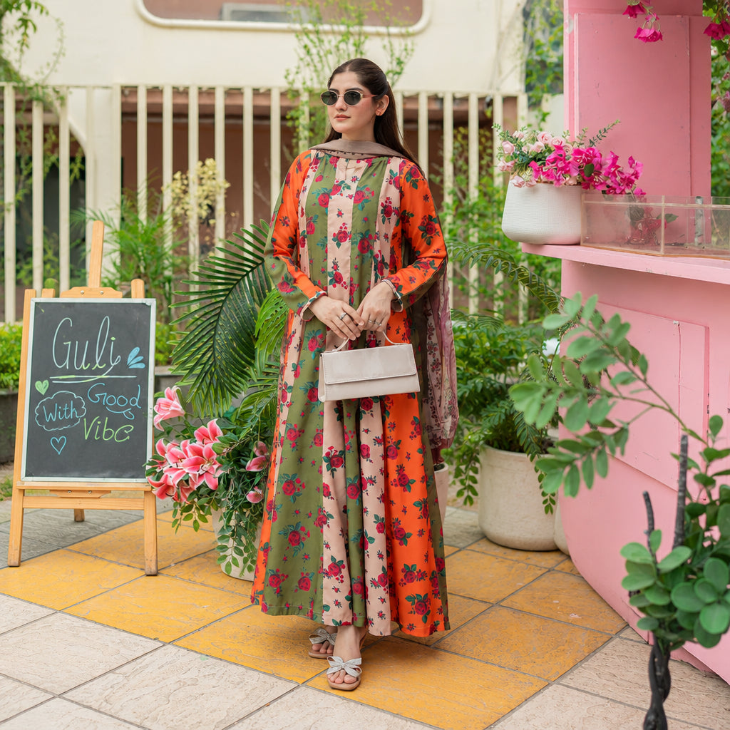 MH Clothing 2 Piece Stitched Causal Wear Suit - Kifla