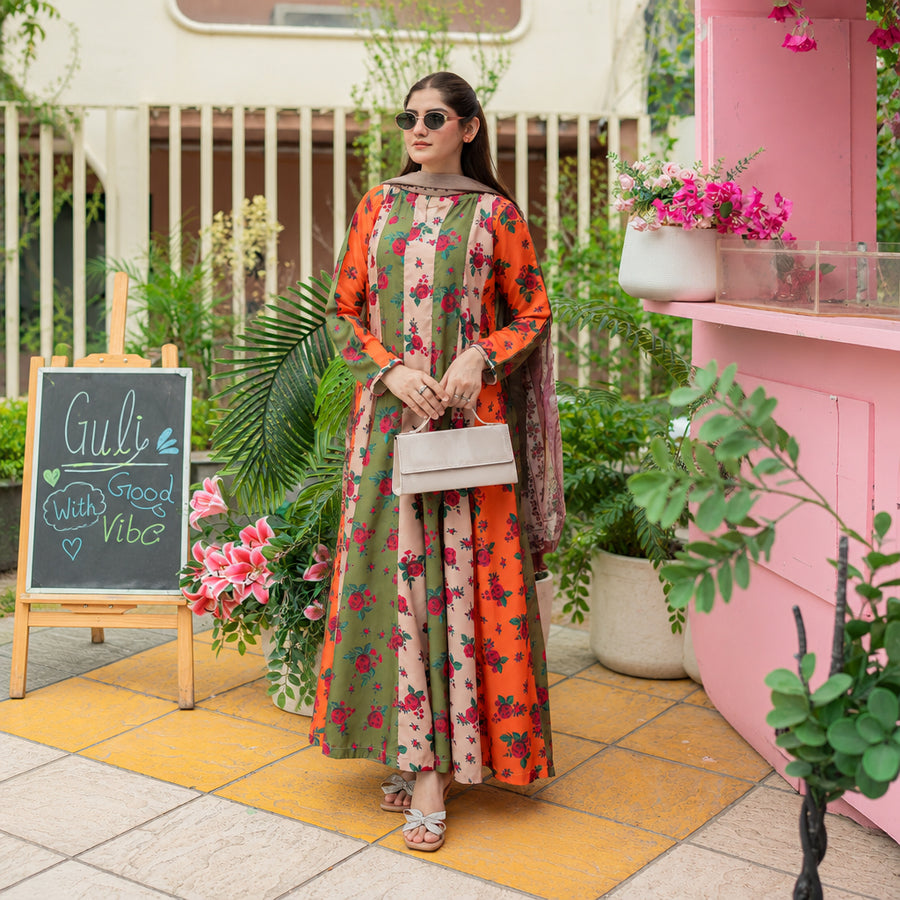 MH Clothing 2 Piece Stitched Causal Wear Suit - Kifla