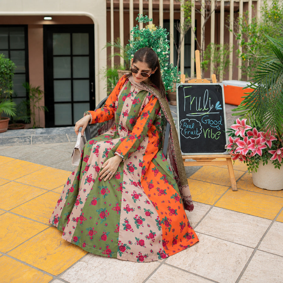 MH Clothing 2 Piece Stitched Causal Wear Suit - Kifla