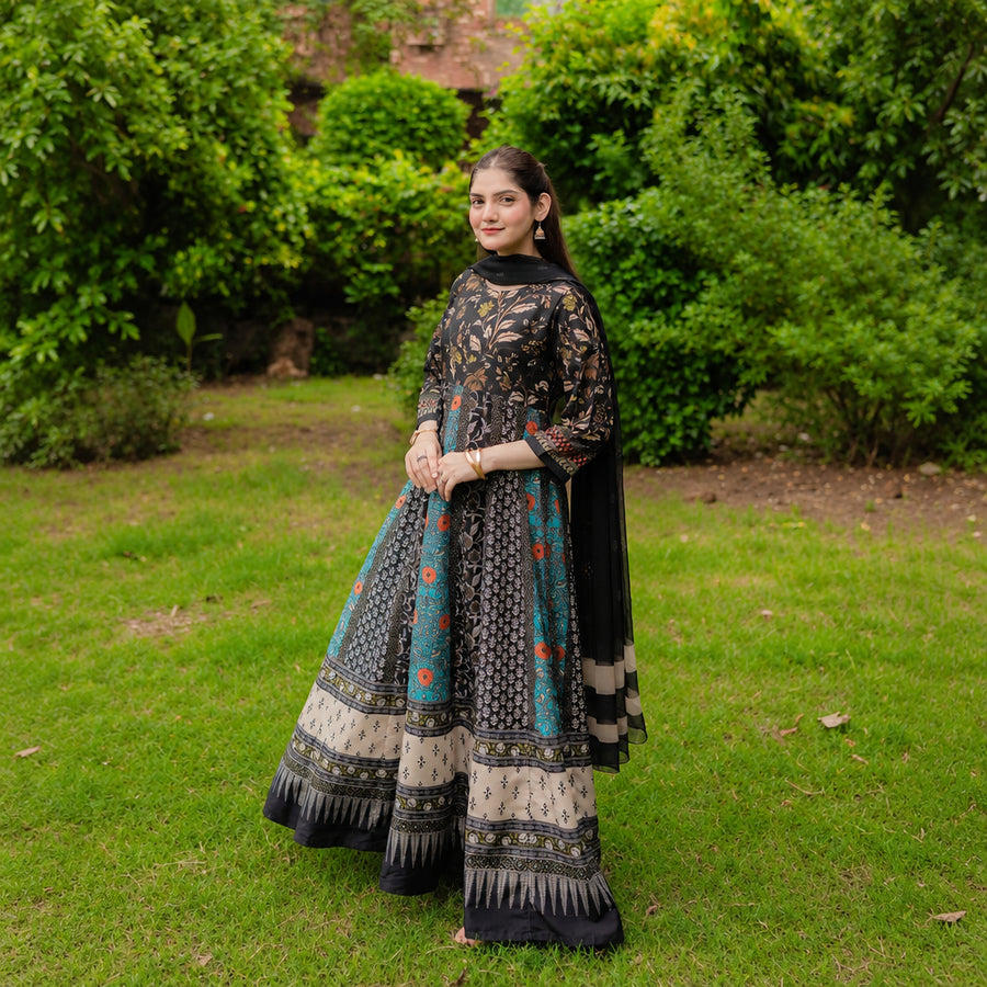 MH Clothing 2 Piece Stitched Causal Wear Suit -  Hanzala