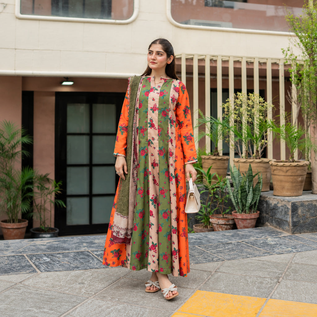 MH Clothing 2 Piece Stitched Causal Wear Suit - Kifla