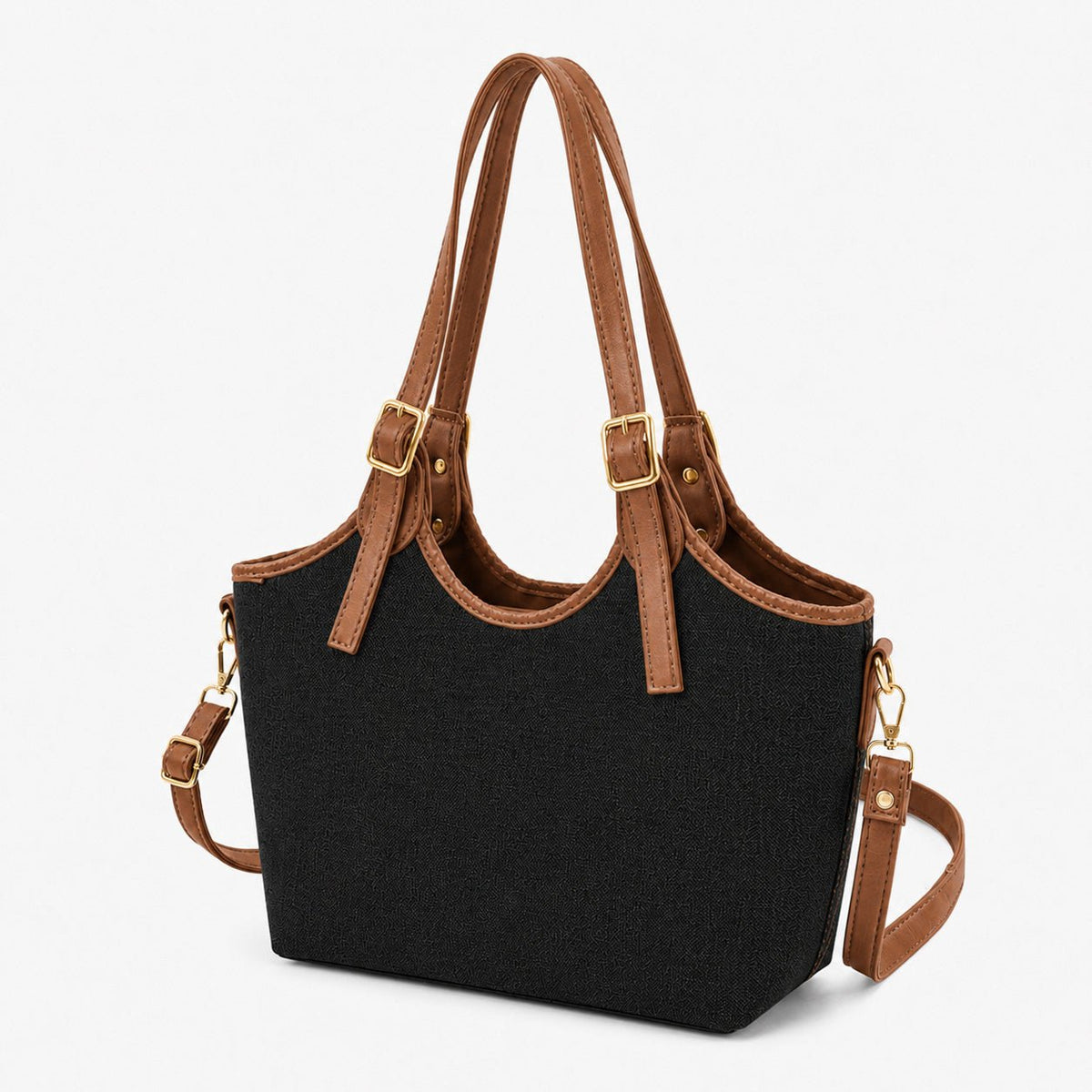 Astore Bucket Canvas black & brown