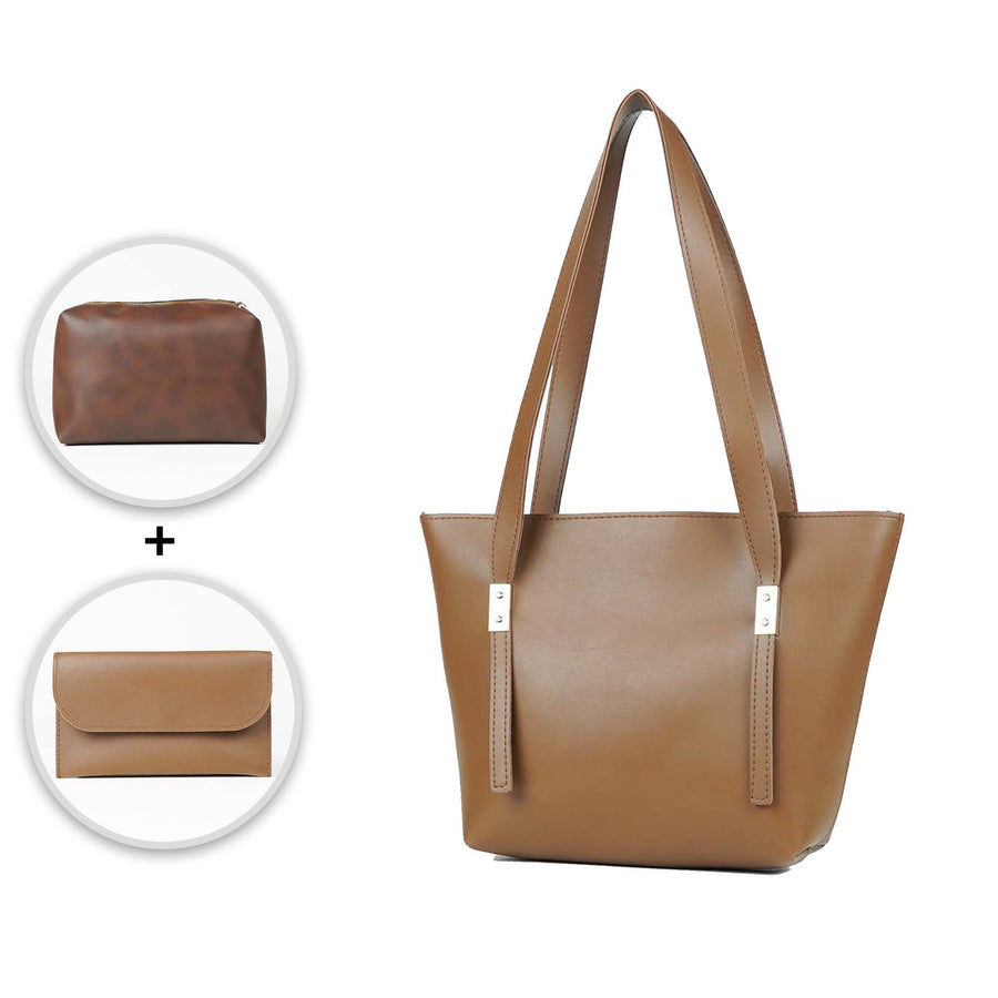 Astore Falcon tote set of 3 Bag Maroon