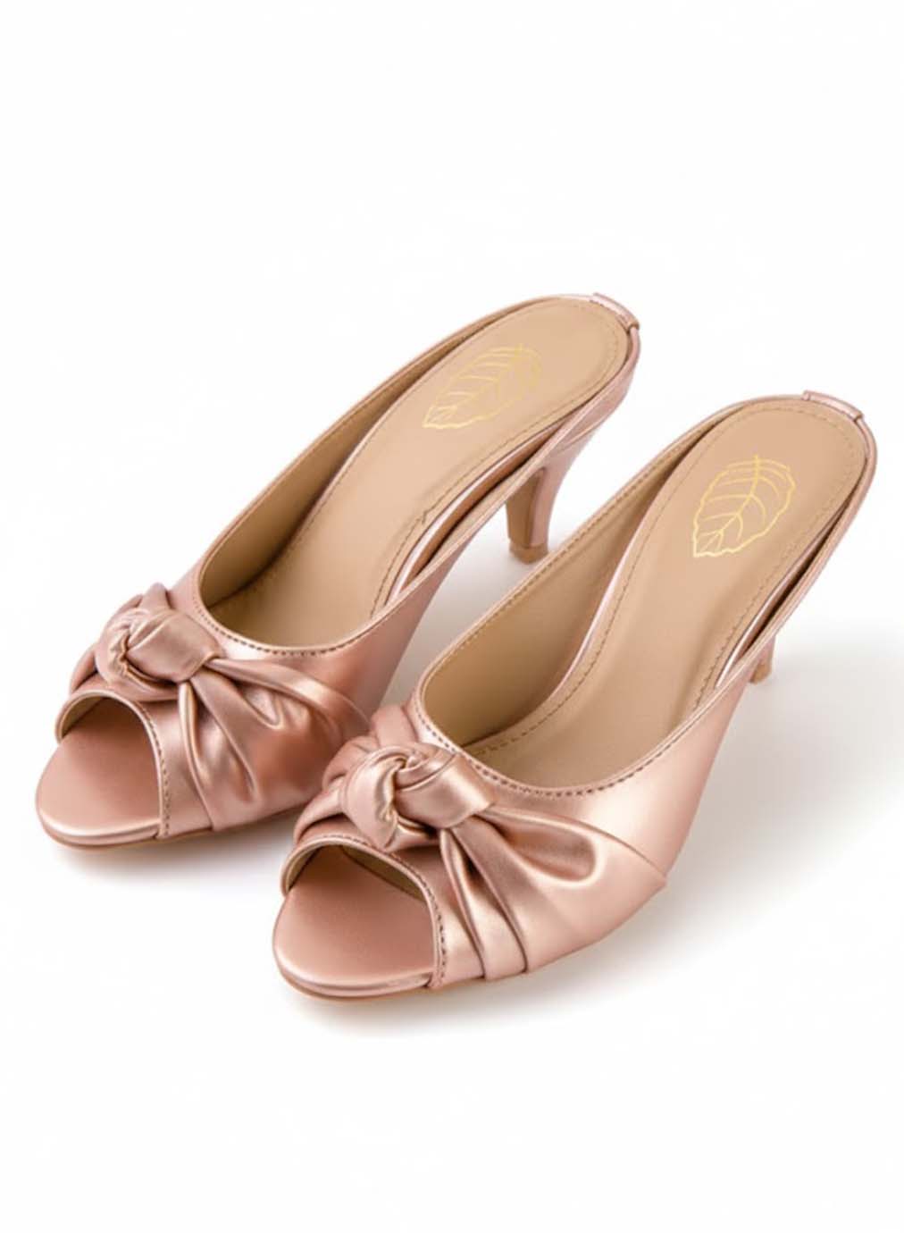 The Leaf Blossom Pink Heels
